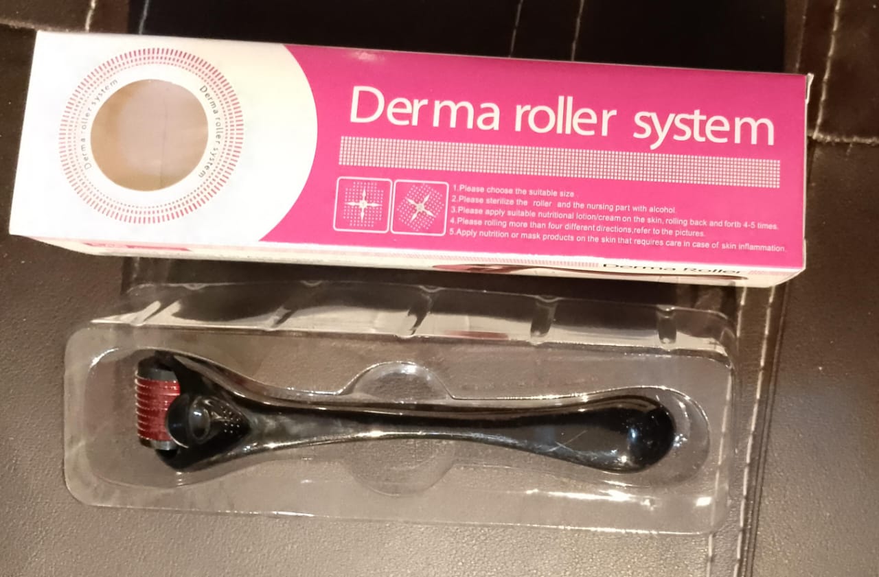 Derma Roller 0.5 Mm Hair & Skin System - Titanium needles - Best quality derma roller